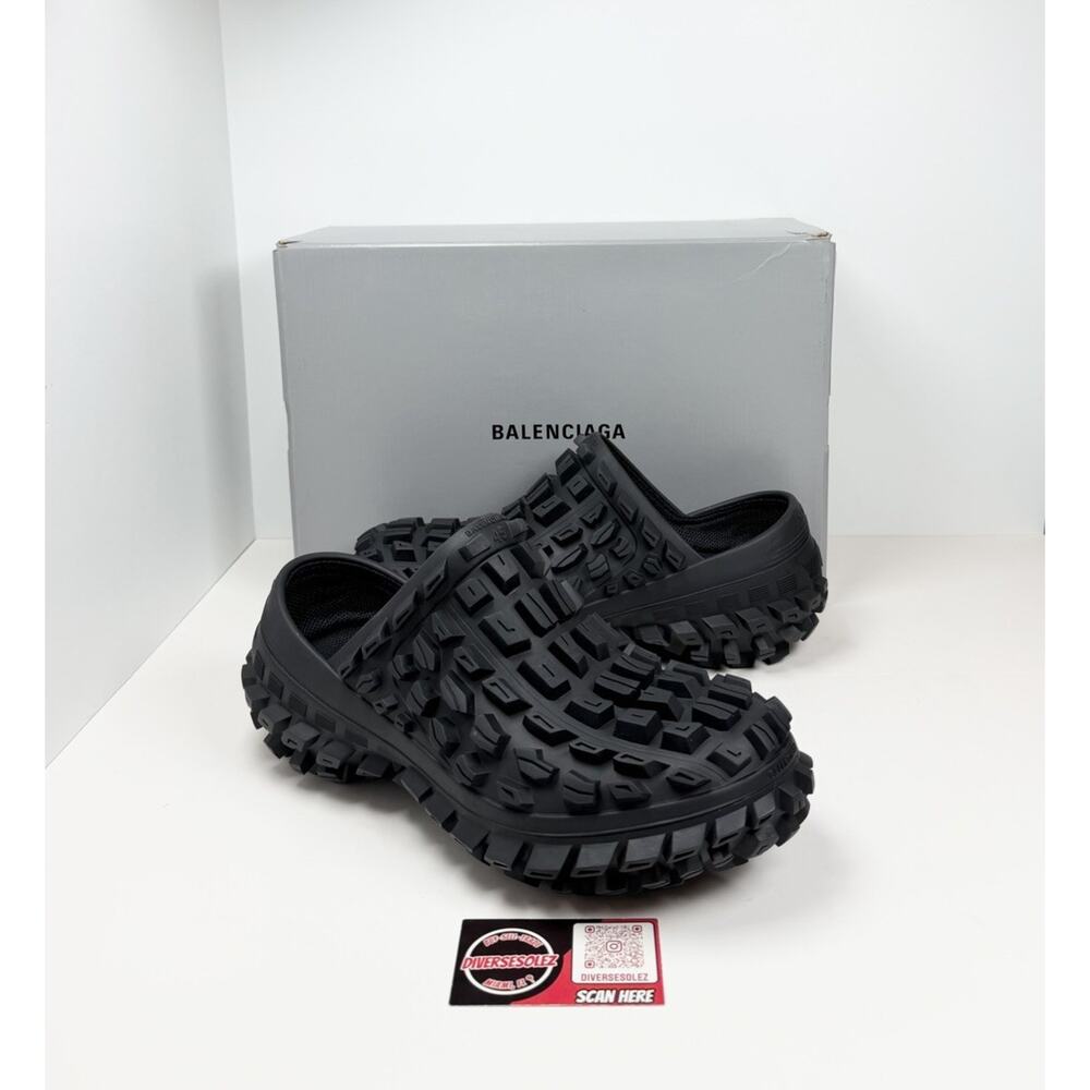 Size 45EU/12US - Balenciaga Defender Black Clogs🖤 NEW/RETAIL $1,050!